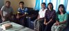 The DRC Rakhine team. Min Htut is second from left.